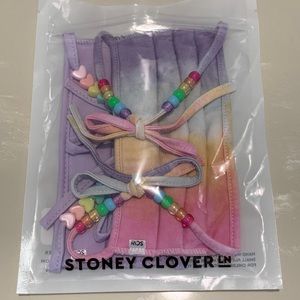 Stoney Clover Mask Pair Tie-Dye & Purple
